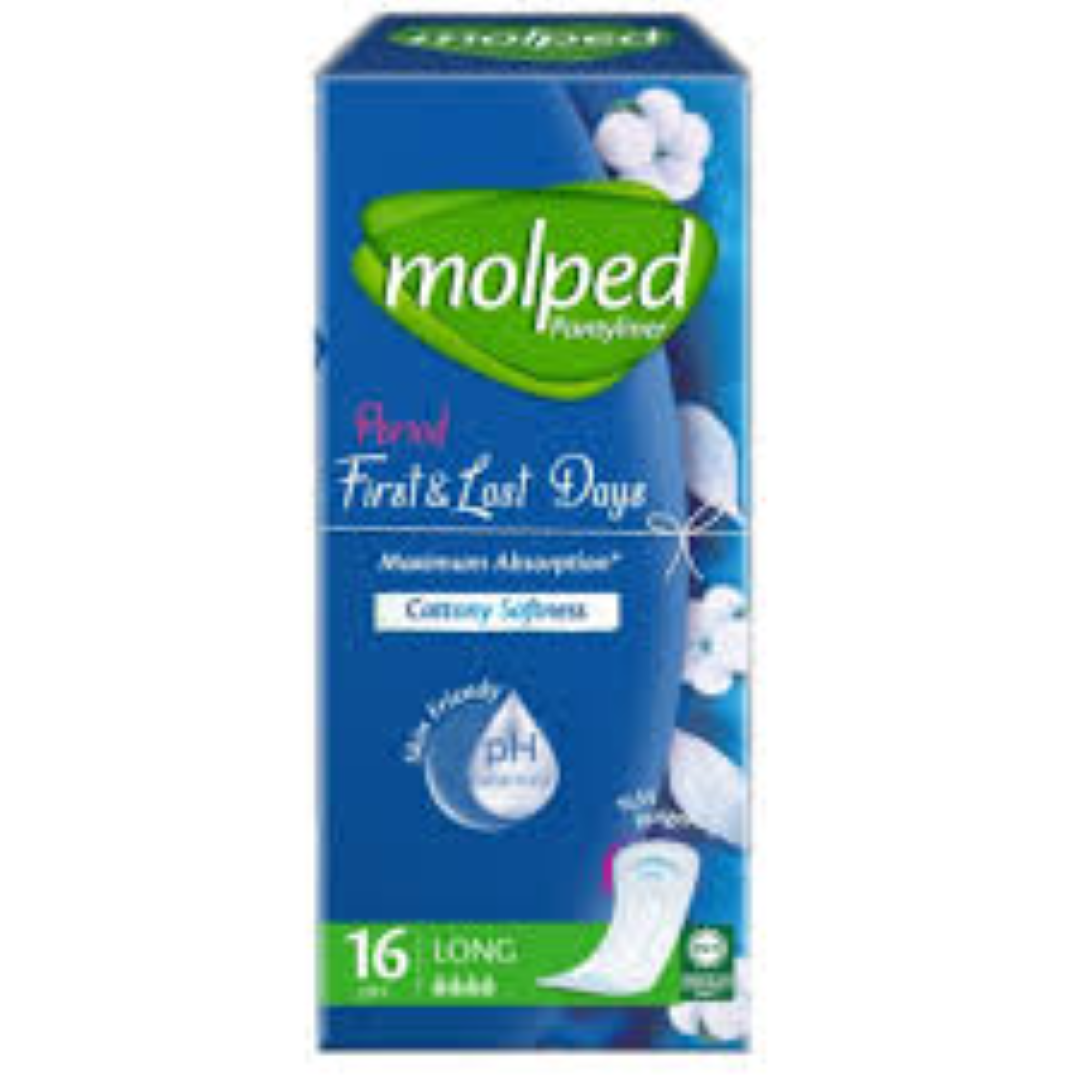 MOLPED PANTYLINER 16PCS FIRST & LAST DAYS